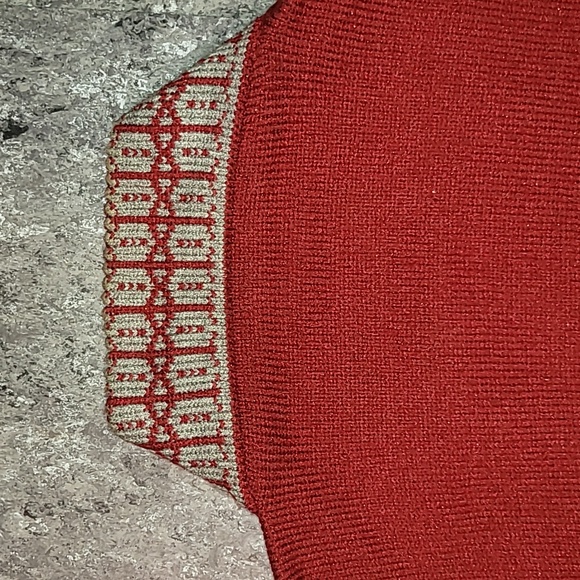 Vintage. Made in USA. 1 of a kind. Full-zip Cardigan. Men's size Large. - Picture 15 of 16